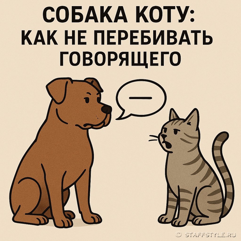 Стаффстиль: этика диалога для котов