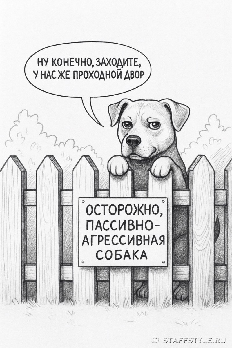 Амстафф охранник