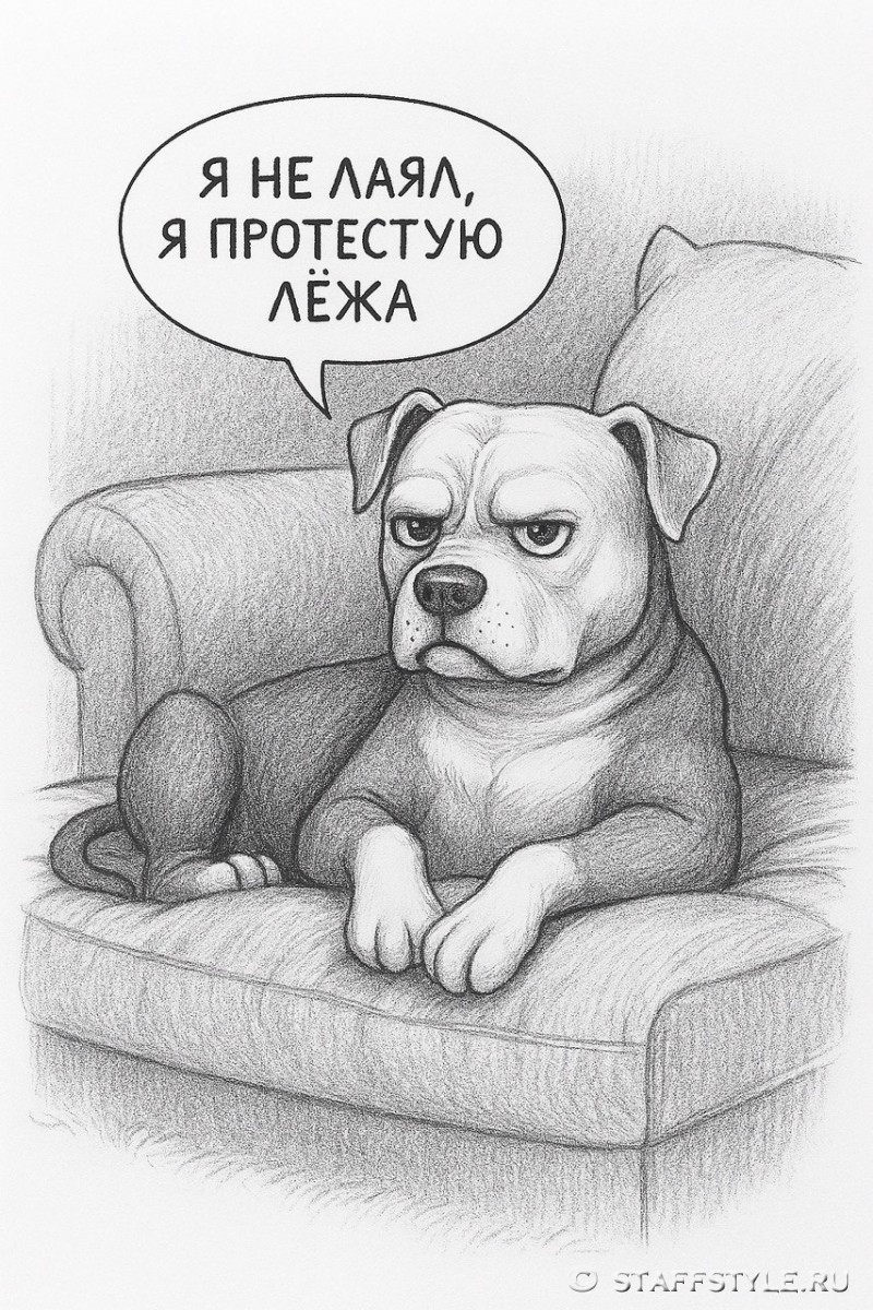 Агрессивный стафф