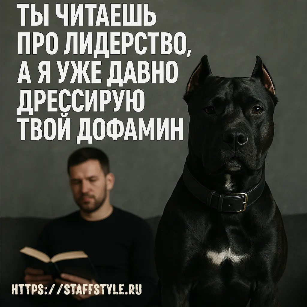 я уже давно дрессирую твой дофамин