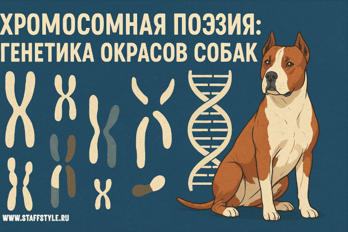 Хромосомная поэзия: Генетика окрасов собак