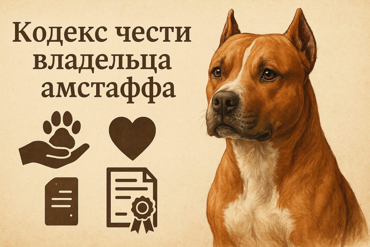 Кодекс чести владельца амстаффа